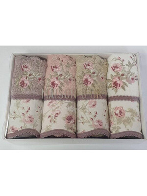 Купить НАБОР бамбуковых полотенец  MAISON D`OR Lady Roses в Украина в Lingerie.ua - Одяг для дому та відпочинку, Фото 2