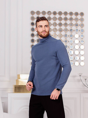 Купить Полушерстяной гольф однотонный LNGR 170621  в Украина в Lingerie.ua - Одяг для дому та відпочинку, Фото 7