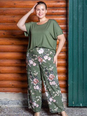 Купить Комплект COCOON J8-8012 футболка вискоза брюки штапель в Украина в Lingerie.ua - Одяг для дому та відпочинку, Фото 5