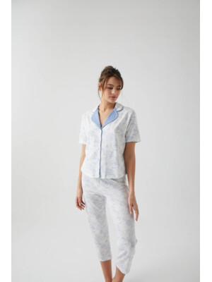 Купить Хлопковый комплект с рубашкой HAYS 750011 в Украина в Lingerie.ua - Одяг для дому та відпочинку, Фото 1