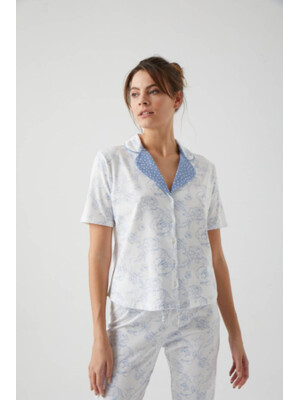 Купить Хлопковый комплект с рубашкой HAYS 750011 в Украина в Lingerie.ua - Одяг для дому та відпочинку, Фото 3