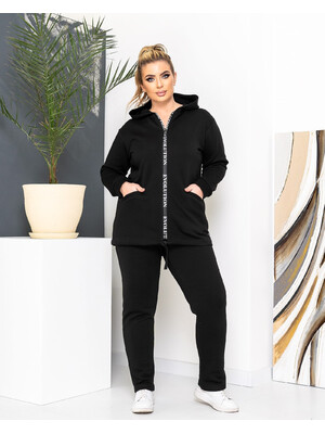 Купить Хлопковый повседневный костюм с капюшоном LINGERIE 170649 EV  в Украина в Lingerie.ua - Одяг для дому та відпочинку, Фото 1