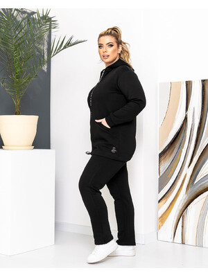 Купить Хлопковый повседневный костюм с капюшоном LINGERIE 170649 EV  в Украина в Lingerie.ua - Одяг для дому та відпочинку, Фото 3