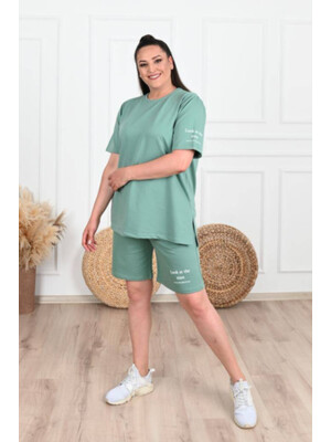 Купить Костюм женский ADROM 3369 футболка и шорты большой размер в Украина в Lingerie.ua - Одяг для дому та відпочинку, Фото 1