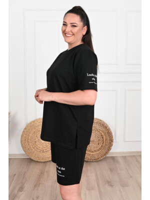 Купить Костюм женский ADROM 3369 футболка и шорты большой размер в Украина в Lingerie.ua - Одяг для дому та відпочинку, Фото 3