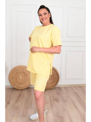 Купить Костюм женский ADROM 3369 футболка и шорты большой размер в Украина в Lingerie.ua - Одяг для дому та відпочинку, Фото 4