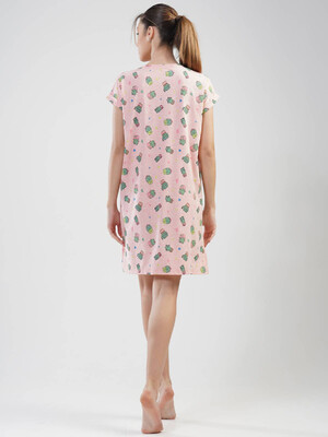 Купить Бавовняна нічна сорочка з принтом VIENETTA 1101755157 в Украина в Lingerie.ua - Одяг для дому та відпочинку, Фото 6