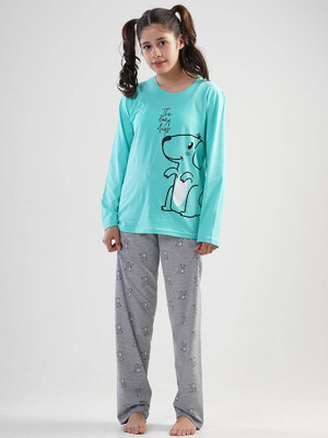 Купить Костюм детский для дома и сна VIENETTA 2010682797 из хлопка подростковый размер в Украина