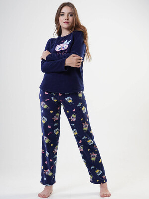 Купить Комплект жіночий піжама VIENETTA 2010079899 фліс в Украина в Lingerie.ua - Одяг для дому та відпочинку, Фото 6