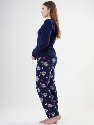 Купить Комплект жіночий піжама VIENETTA 2010079899 фліс в Украина в Lingerie.ua - Одяг для дому та відпочинку, Фото 4