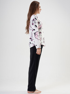 Купить Флисовый домашний костюм женский VIENETTA 2030500218 в Украина в Lingerie.ua - Одяг для дому та відпочинку, Фото 2