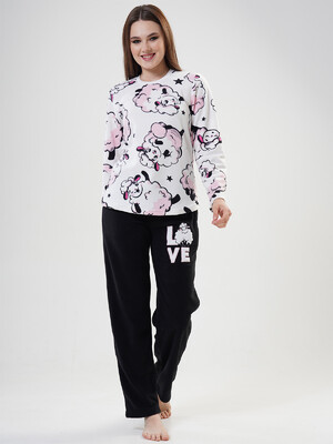 Купить Флисовый домашний костюм женский VIENETTA 2030500218 в Украина в Lingerie.ua - Одяг для дому та відпочинку, Фото 6