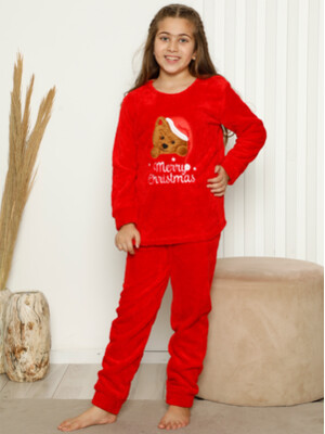 Купить Плюшевая пижама красная MINIMOON 1081 в Украина
