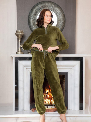 Купить Теплый женский костюм из велсофта COCOON U84-5023 в Украина в Lingerie.ua - Одяг для дому та відпочинку, Фото 9