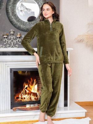 Купить Теплый женский костюм из велсофта COCOON U84-5023 в Украина в Lingerie.ua - Одяг для дому та відпочинку, Фото 8