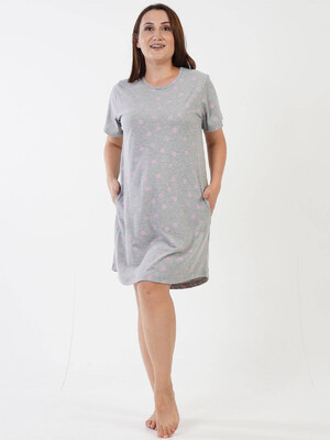 Купить Ночная сорочка (туника) VIENETTA 2090020000  большие размеры в Украина в Lingerie.ua - Одяг для дому та відпочинку, Фото 1