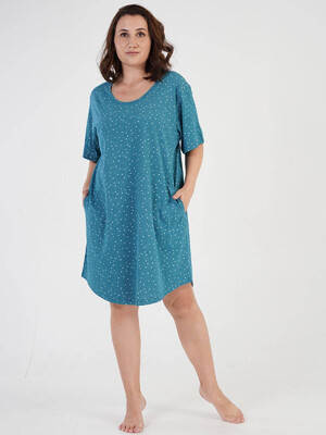Купить Ночная сорочка (туника) VIENETTA 2090020000  большие размеры в Украина в Lingerie.ua - Одяг для дому та відпочинку, Фото 9
