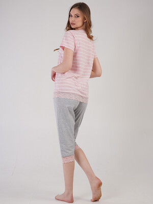 Купить Хлопковый комплект с капри VIENETTA 2113850000 в Украина в Lingerie.ua - Одяг для дому та відпочинку, Фото 3