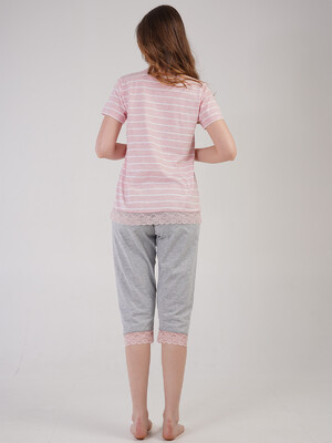 Купить Хлопковый комплект с капри VIENETTA 2113850000 в Украина в Lingerie.ua - Одяг для дому та відпочинку, Фото 4