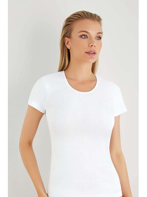 Купить Хлопковая женская футболка с коротким рукавом SEVIM 070 в Украина