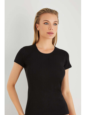 Купить Хлопковая женская футболка с коротким рукавом SEVIM 070 в Украина в Lingerie.ua - Одяг для дому та відпочинку, Фото 2