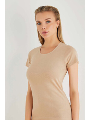 Купить Хлопковая женская футболка с коротким рукавом SEVIM 070 в Украина в Lingerie.ua - Одяг для дому та відпочинку, Фото 5