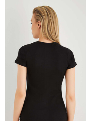 Купить Хлопковая женская футболка с коротким рукавом SEVIM 070 в Украина в Lingerie.ua - Одяг для дому та відпочинку, Фото 6