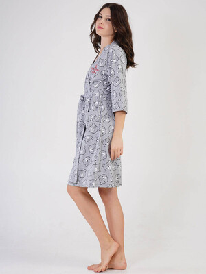 Купить Халат женский VIENETTA 2115132923 хлопок в Украина в Lingerie.ua - Одяг для дому та відпочинку, Фото 2