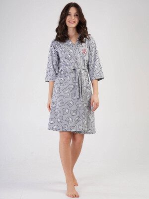 Купить Халат женский VIENETTA 2115132923 хлопок в Украина в Lingerie.ua - Одяг для дому та відпочинку, Фото 5