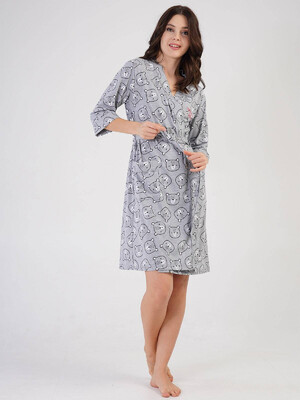 Купить Халат женский VIENETTA 2115132923 хлопок в Украина в Lingerie.ua - Одяг для дому та відпочинку, Фото 6
