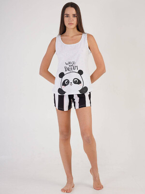 Купить Хлопковый комплект с шортами VIENETTA 2111660351 в Украина в Lingerie.ua - Одяг для дому та відпочинку, Фото 4