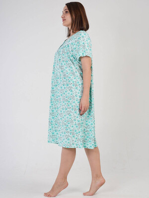 Купить Хлопковая ночная сорочка с коротким рукавом VIENETTA 1611852259 в Украина в Lingerie.ua - Одяг для дому та відпочинку, Фото 4