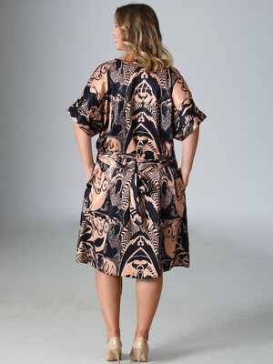 Купить Шёлковая туника VIENETTA 1610925108 в Украина в Lingerie.ua - Одяг для дому та відпочинку, Фото 2