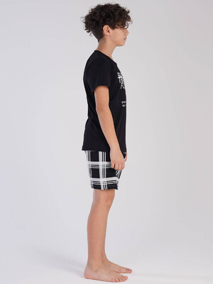 Купить Хлопковый комплект с шортами VIENETTA 2127466006 в Украина в Lingerie.ua - Одяг для дому та відпочинку, Фото 3