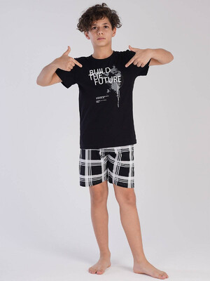 Купить Хлопковый комплект с шортами VIENETTA 2127466006 в Украина в Lingerie.ua - Одяг для дому та відпочинку, Фото 5