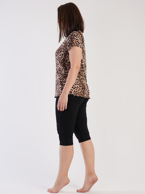 Купить Комплект из вискозы с капри  VIENETTA 2124000115 в Украина в Lingerie.ua - Одяг для дому та відпочинку, Фото 3