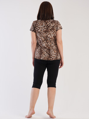 Купить Комплект из вискозы с капри  VIENETTA 2124000115 в Украина в Lingerie.ua - Одяг для дому та відпочинку, Фото 4