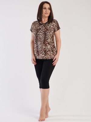 Купить Комплект из вискозы с капри  VIENETTA 2124000115 в Украина в Lingerie.ua - Одяг для дому та відпочинку, Фото 5