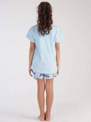 Купить Хлопковый комплект с шортами VIENETTA KIDS 2113301502 в Украина в Lingerie.ua - Одяг для дому та відпочинку, Фото 4