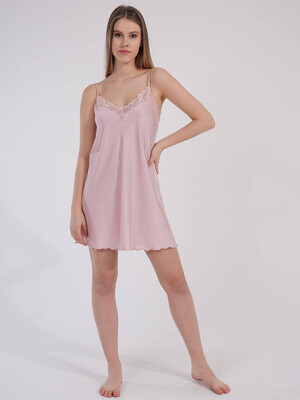 Купить Ночная сорочка на бретельках VIENETTA 1612384994 в Украина в Lingerie.ua - Одяг для дому та відпочинку, Видео