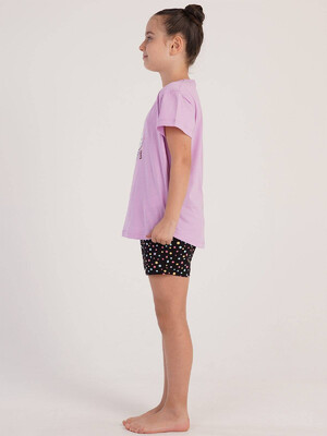 Купить Хлопковая пижама с шортами VIENETTA KIDS 2126650094 в Украина в Lingerie.ua - Одяг для дому та відпочинку, Фото 5