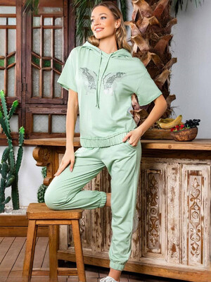 Купить Костюм трикотажный с брюками COCOON Relax К8-8505 в Украина в Lingerie.ua - Одяг для дому та відпочинку, Фото 2