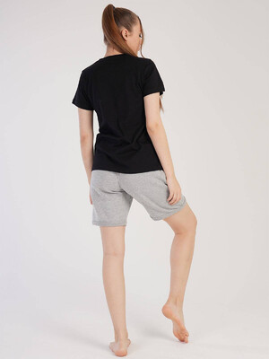 Купить Хлопковый комплект с шортами VIENETTA 3010150000 в Украина в Lingerie.ua - Одяг для дому та відпочинку, Фото 2