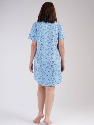 Купить Хлопковая ночная сорочка большого размера VIENETTA 2123630479 в Украина в Lingerie.ua - Одяг для дому та відпочинку, Фото 2