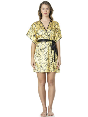 Купить Халат VIENETTA SATEEN 1608894982 штучний шовк в Украина