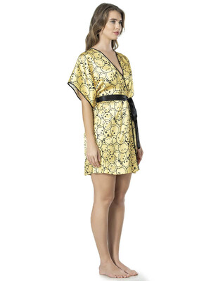 Купить Халат VIENETTA SATEEN 1608894982 штучний шовк в Украина в Lingerie.ua - Одяг для дому та відпочинку, Фото 2