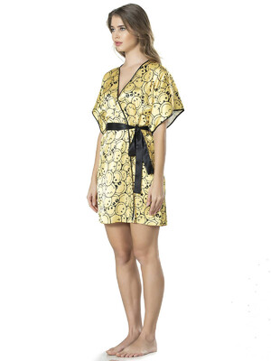 Купить Халат VIENETTA SATEEN 1608894982 штучний шовк в Украина в Lingerie.ua - Одяг для дому та відпочинку, Фото 3