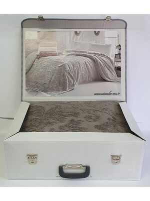 Купить Махровая двуспальная простынь MAISON D`OR Sanda жаккард в Украина