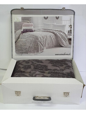 Купить Махрове двоспальне простирадло MAISON D`OR Sanda Bedspread жаккард в Украина в Lingerie.ua - Одяг для дому та відпочинку, Фото 2