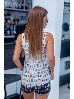 Купить Комплект из майки и шорт LINGERIE 170317 в Украина в Lingerie.ua - Одяг для дому та відпочинку, Фото 21